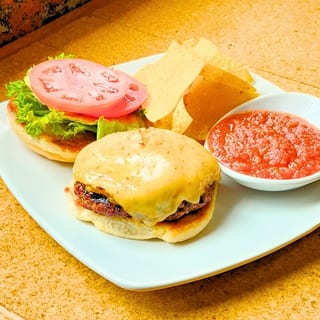 Curry Goat Burger